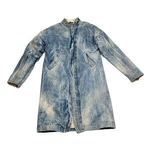 Fear Of God Holy Water Faux Shearling Denim Coat
